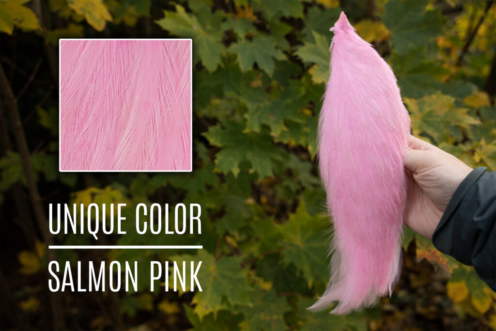 Signature Rooster Cape Half - Salmon Pink